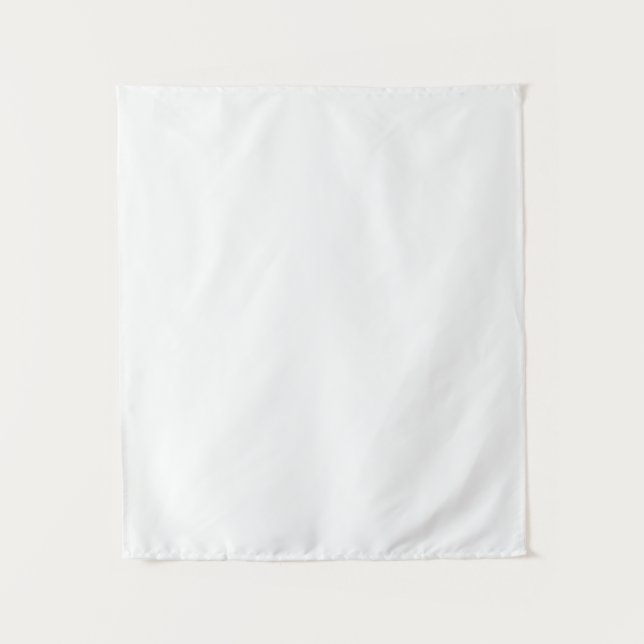 Tapete De Parede Create Your Own white custom wedding Tapestry (Frente)
