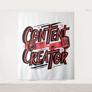 Tapete De Parede Criador de conteúdo - Design de motivação para cri