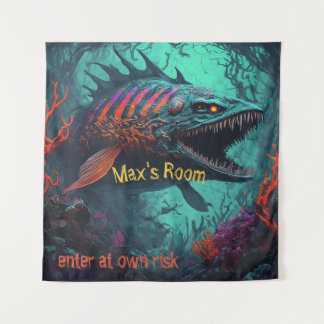 Tapete De Parede Criatura Oceânica