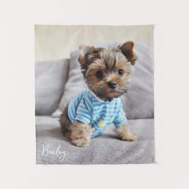 Tapete De Parede Crie seu próprio monograma vertical de fotos (Frente)