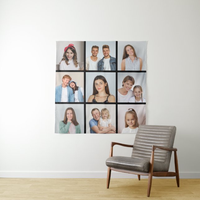 Tapete De Parede Crie Sua Própria Colagem de 9 Fotos (In Situ)