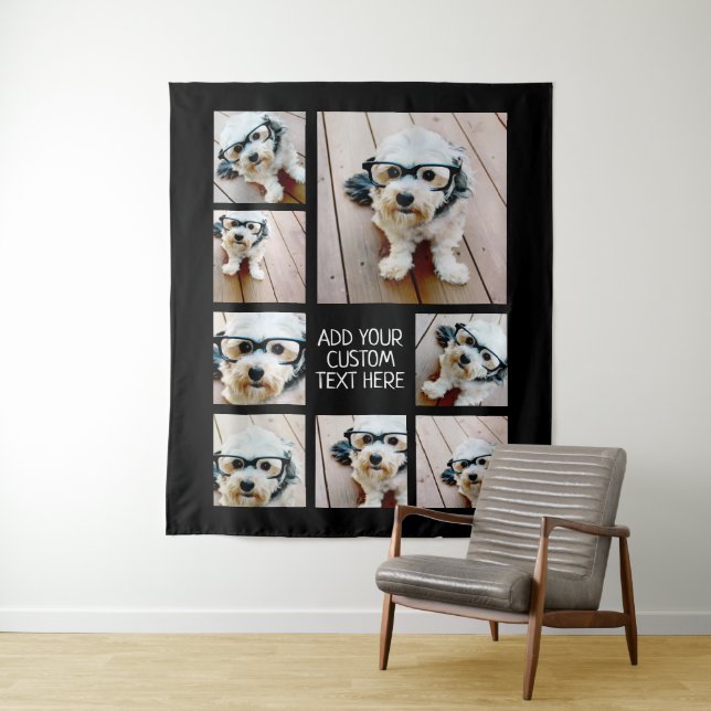 Tapete De Parede Crie uma colagem personalizada de fotos com 8 foto (In Situ)