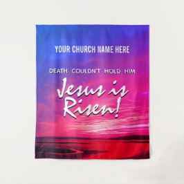 Tapete De Parede Cristão JESUS FOI RESSUSCITADO Igreja Páscoa