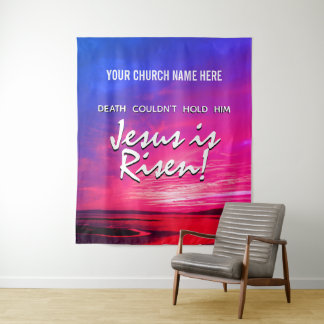 Tapete De Parede Cristão JESUS RESUSCITOU Igreja Páscoa