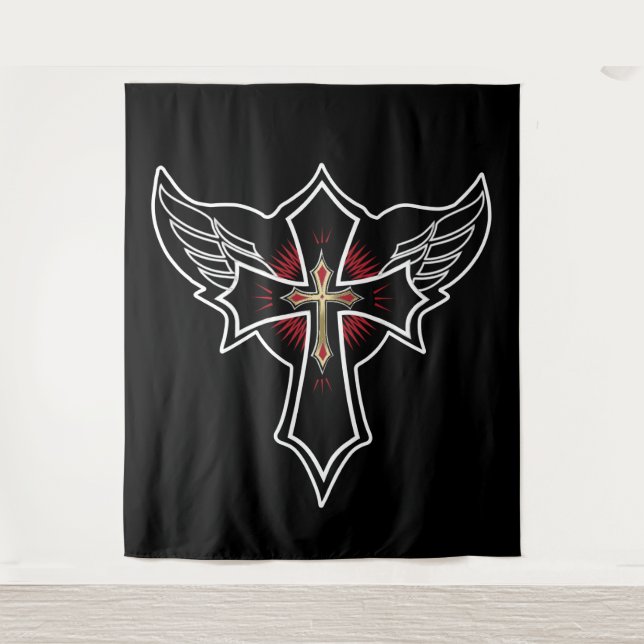 Tapete De Parede Cruz cristã (Frente)