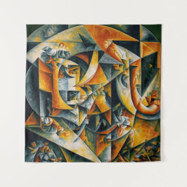 Tapete De Parede cubismo paisagem 2