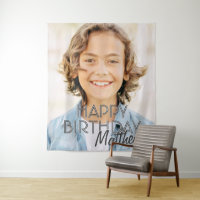 Cumprimento de Aniversário com Foto Personalizada 