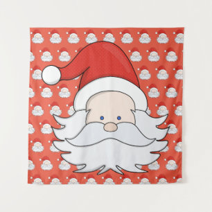 Tapete De Parede Cute Santa Claus
