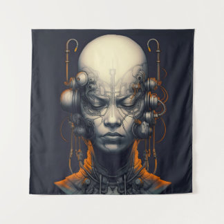 Tapete De Parede Cyborg Girl Dreamer Teen