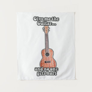 Tapete De Parede Dá-me a guitarra e ninguém se machuca.