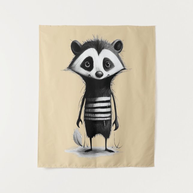 Tapete De Parede Dachs badger (Frente)