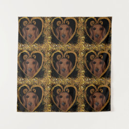 TAPETE DE PAREDE DACHSHUND