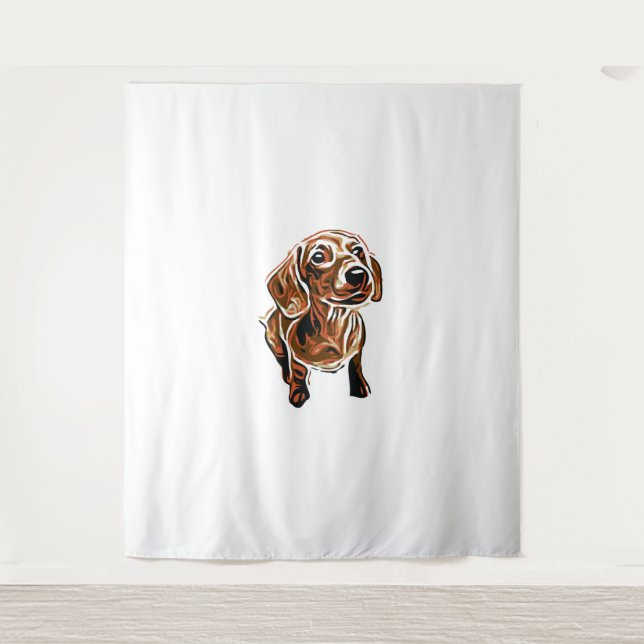 Tapete De Parede Dachshund 1 (Frente)