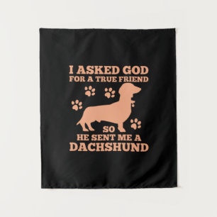 Tapete De Parede Dachshund É Meu Verdadeiro Amigo