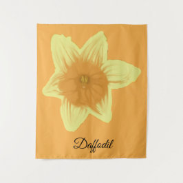 Tapete De Parede Daffodil Laranja Amarelo Amarelo Daffodilo Tapeçar