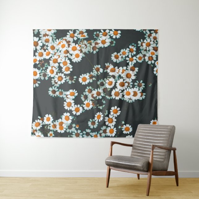 Tapete De Parede Daisy Daisies Floral (In Situ (Horizontal))