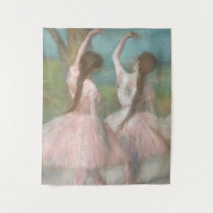 Tapete De Parede Dançarinos em Pink Edgar Degas