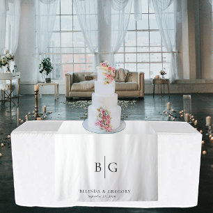 Tapete De Parede Decoração de corredor de mesa de doces personaliza