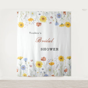 Tapete De Parede Decoração de fundo de casamento de primavera com f
