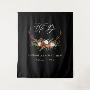 Tapete De Parede Decoração floral do partido floral do rustic de ca