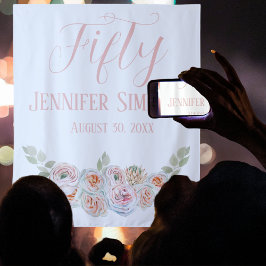 Tapete De Parede Delicar blush feminino Cabine fotográfica