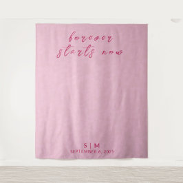 Tapete De Parede Delicar Floresta de Foto de Casamento Burgundy