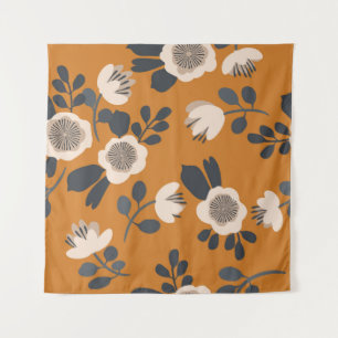 Tapete De Parede Delicar Padrão Floral Da Vintagem Botânica