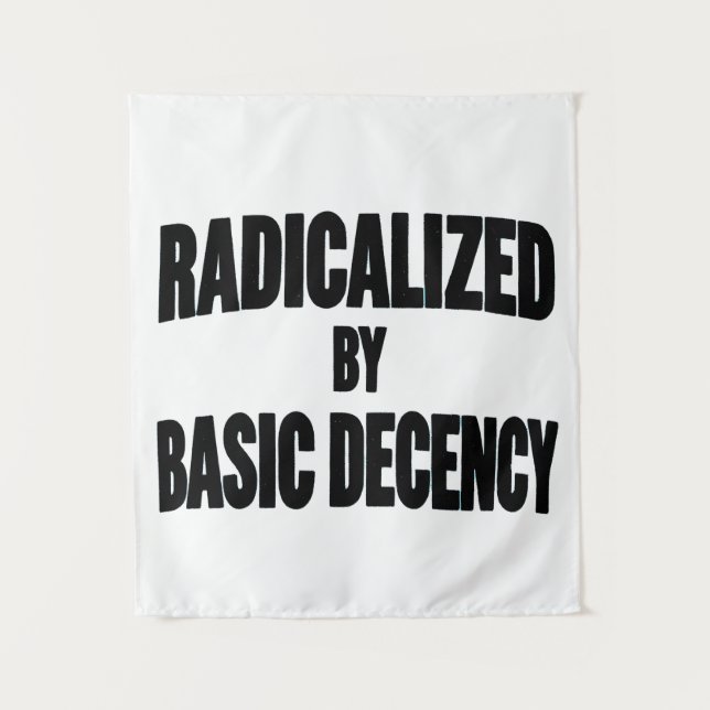 Tapete De Parede Democracia Social Radicalizada Pela Decência Básic (Frente)