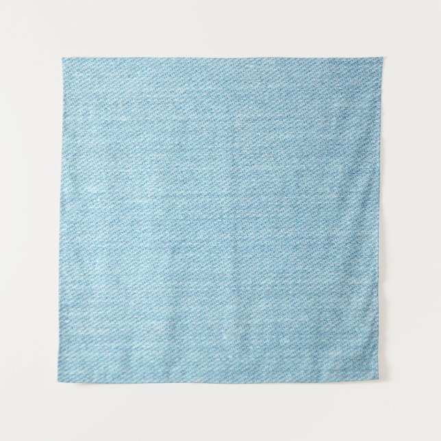 Tapete De Parede Denim jeans material cloth texture (Frente)