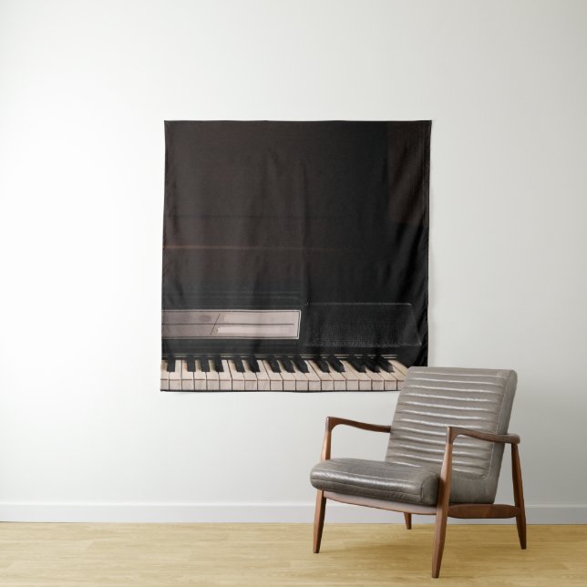 Tapete De Parede Desenho de Piano Incrível (In Situ)