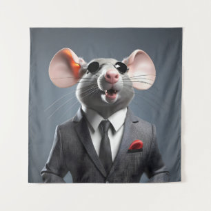 Tapete De Parede desenho do rato engraçado