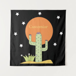 Tapete De Parede Desert Cactus Sun Thunder_Cove