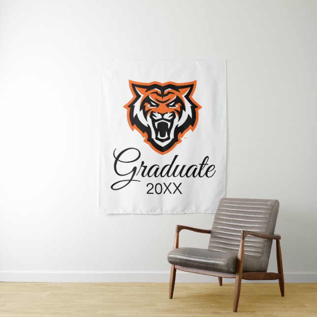 Tapete De Parede Design Bengals Espírito da Universidade Estadual d (In Situ)