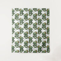Design Cobra de padrão de fundo branco