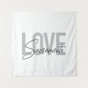 Tapete De Parede Design de amor simples, legal e moderno Sacramento