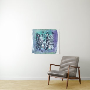 Tapete De Parede Design de Cotação Motivacional para Achievers