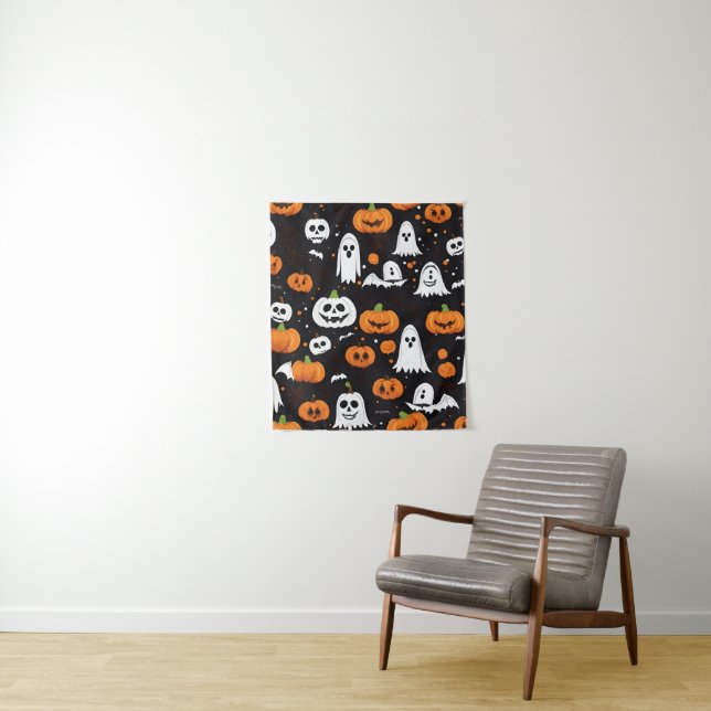 Tapete De Parede design de decoração de halloween (In Situ)