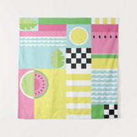 Design de fruta de Verão, mosaico colorido