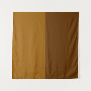 Tapete De Parede Design de meio lado castanho escuro claro