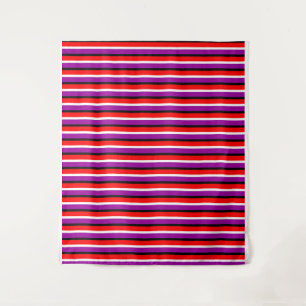 Tapete De Parede Design de Padrão de Stripe Roxo Vermelho