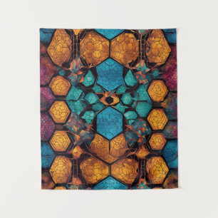 Tapete De Parede design inspirada em honeycomb