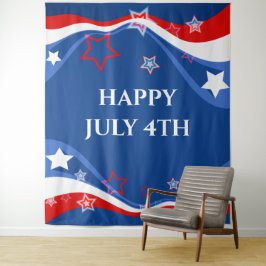 Tapete De Parede Design moderno da bandeira americana