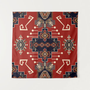 Tapete De Parede Design Ornamental Rug: Vintage Geométrico.