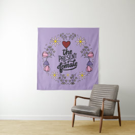 Tapete De Parede Design única de mulheres com uma mensagem positiva