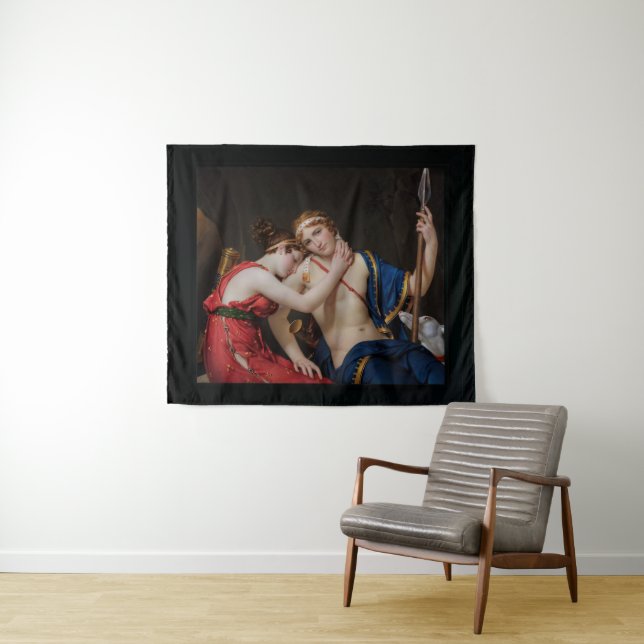 Tapete De Parede Despedida de Telemachus e Eucharis (In Situ (Horizontal))