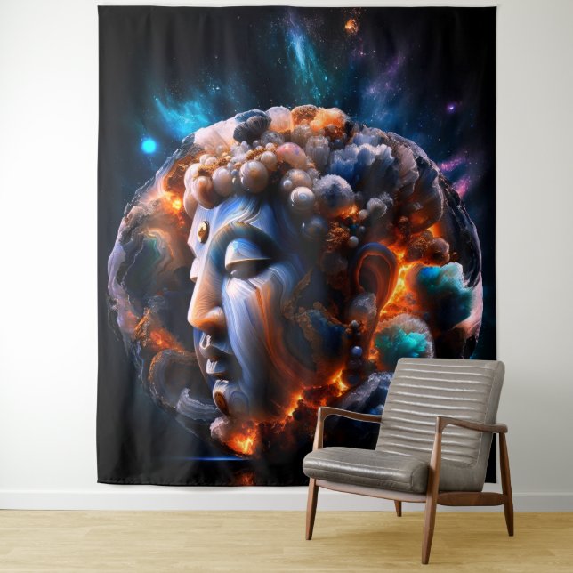 Tapete De Parede Determinação de Buda (In Situ)