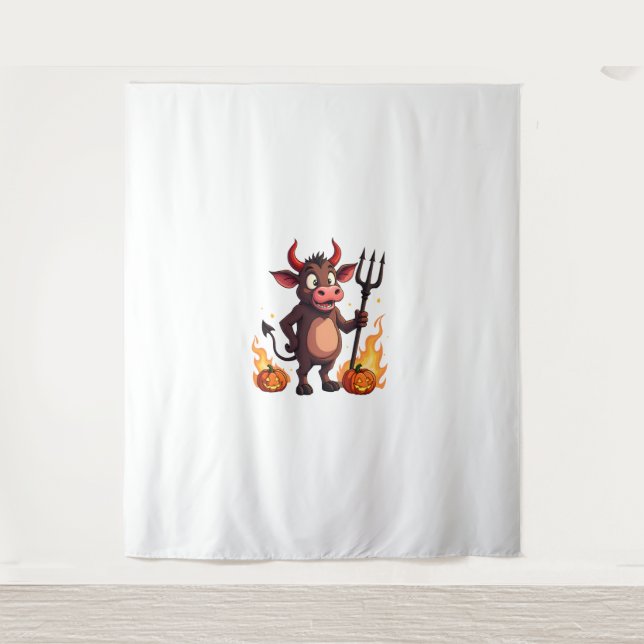 Tapete De Parede Devil Cow Misser (Frente)