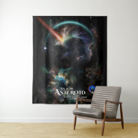Dia Da Arte Fractal Do Asteroide SciFi