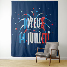 Tapete De Parede Dia da Bastilha, Joyeux 14 juillet