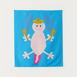 Tapete De Parede Dia do Axolotl Mexicano Morto